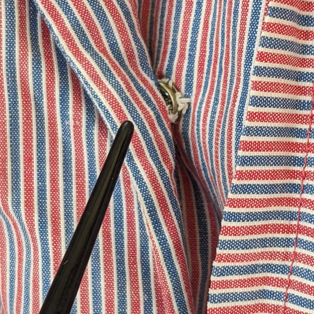 Precious red white and blue Vintage dress - Picture 6 of 11